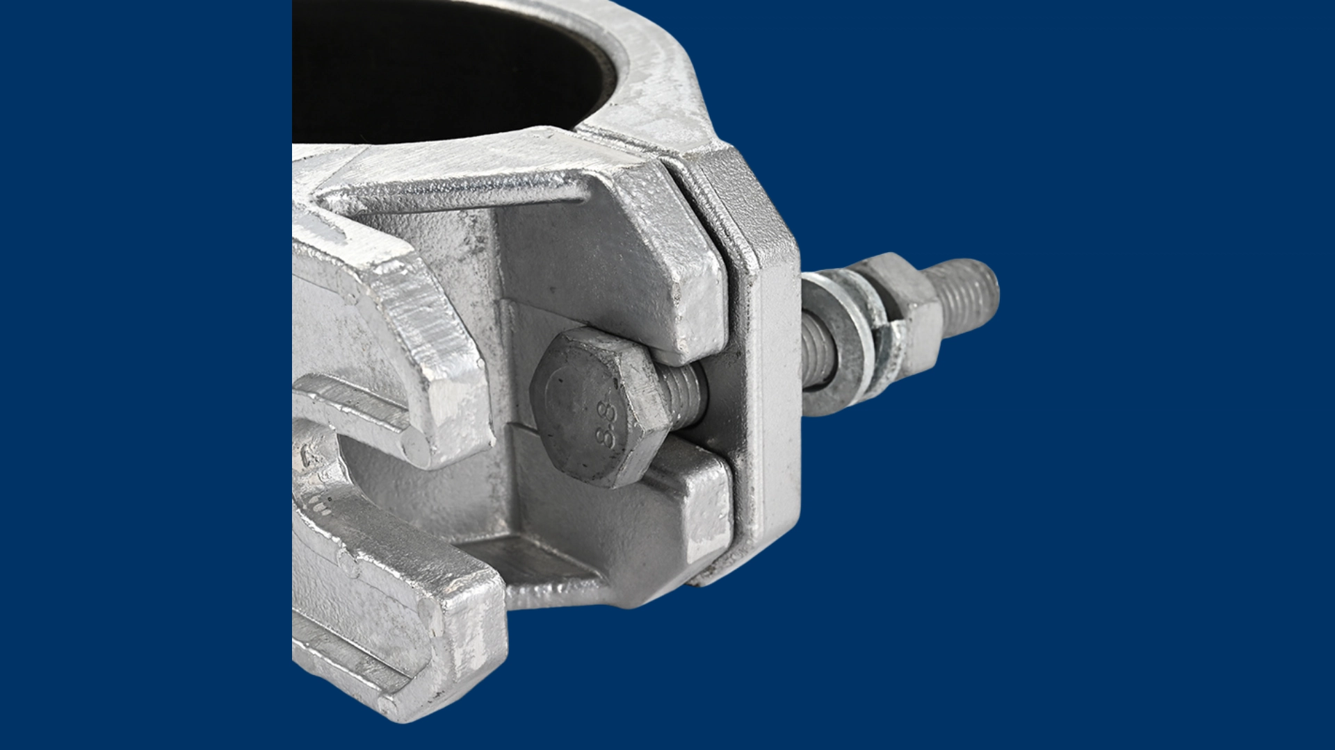 Side view of the JGWD clamp